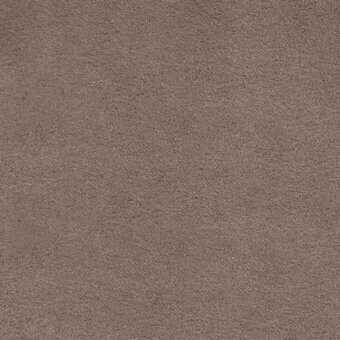 Novabuk fabric texture swatch in taupe, displaying a dense granular surface with a consistent speckled pattern and matte finish.